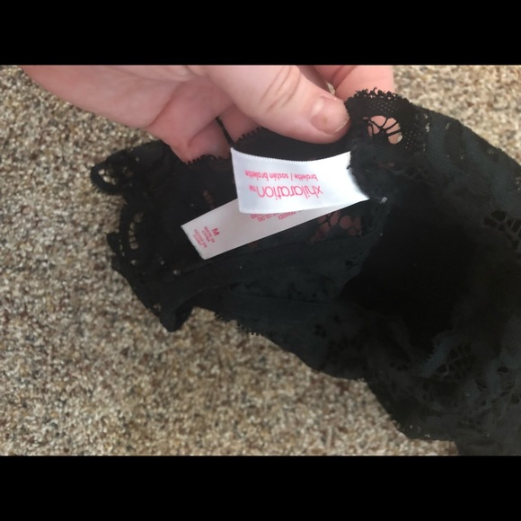 Black, halter, lace bralette! 3/$20 - Picture 3 of 3